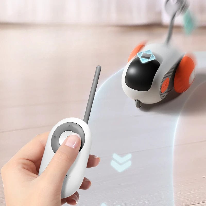 Pet Supplies Remote Control Interactive Cat Car Toy USB Charging Chasing Automatic Self-moving Remote Smart Control Car Interactive Cat Toy Pet Products Furry Pawz