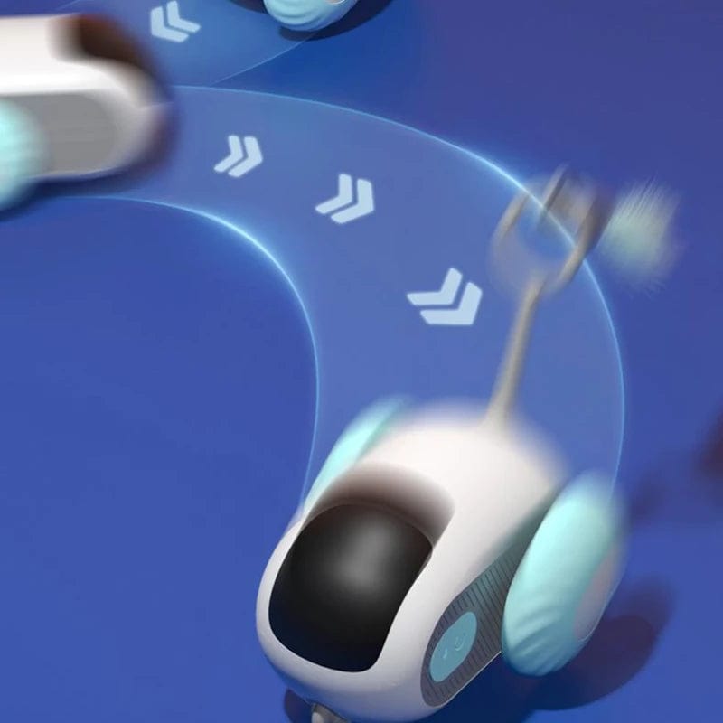 Pet Supplies Remote Control Interactive Cat Car Toy USB Charging Chasing Automatic Self-moving Remote Smart Control Car Interactive Cat Toy Pet Products Furry Pawz