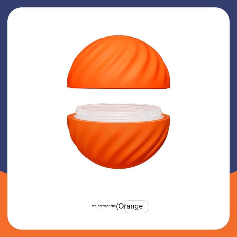 Pet Supplies Replacement Shell Orange Pet Dog Rubber Ball Toys For Dogs Resistance To Bite Dog Chew Toys Puppy Pets Dogs Training Products Furry Pawz