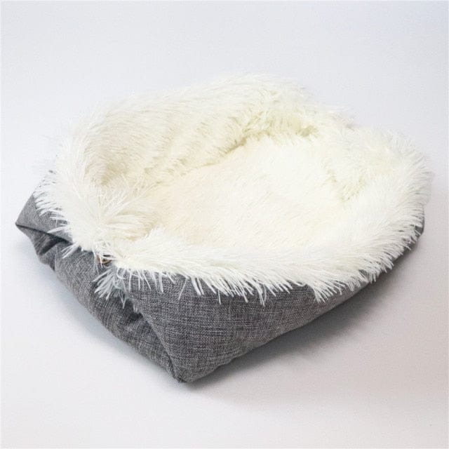 Pet Supplies White / 61x51cm Pet  Bed Cozy Multiple Uses Easy Furry Pawz