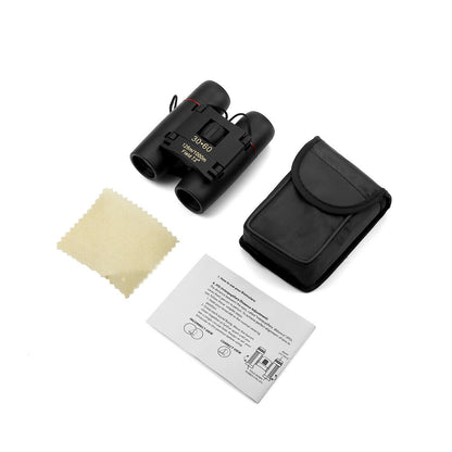 Binoculars 30x60 Zoom Travel Compact Folding Telescope Hunting Day Night Outdoor Small Pocket Binoculars Compact Fast and Free Shipping