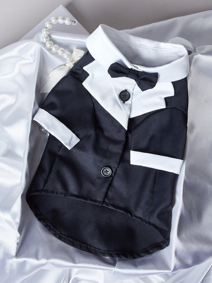 Pet Clothes Gentleman Four-legged Suit Wedding Dress
