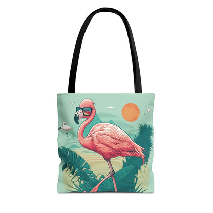 Pink Flamingo Tote Bag