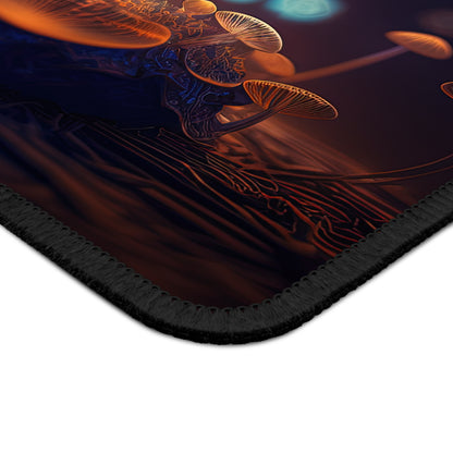 Enchanted Mushroom Gaming Mouse Pad - Vibrant, Luminous Design for Gamers