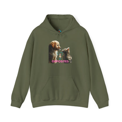 Hooded Sweatshirt - Infinite Love of Opposites