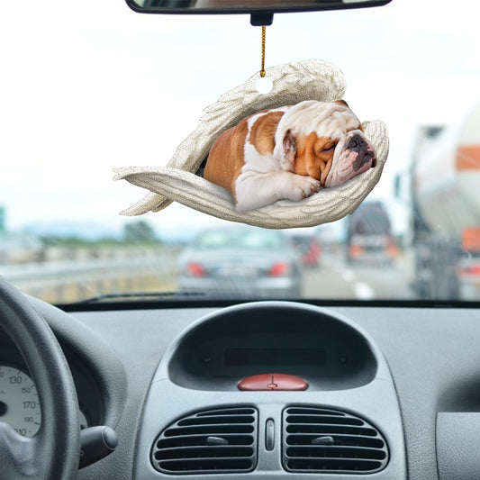 Dog Angel Car Pendant – Acrylic Hanging Ornament for Doors & Home Decor
