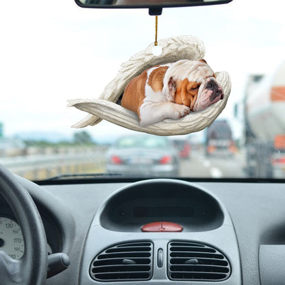 Dog Angel Car Pendant – Acrylic Hanging Ornament for Doors & Home Decor