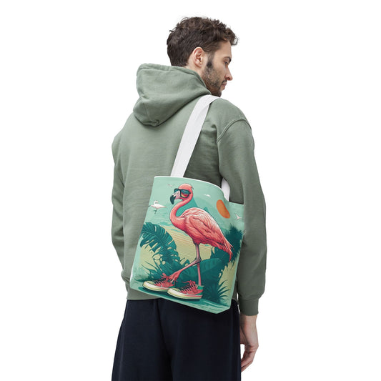Pink Flamingo Tote Bag