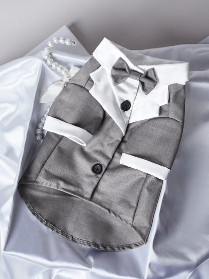 Pet Clothes Gentleman Four-legged Suit Wedding Dress