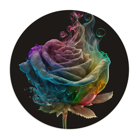 Mouse Pad - Rose Trippy Smoky Design