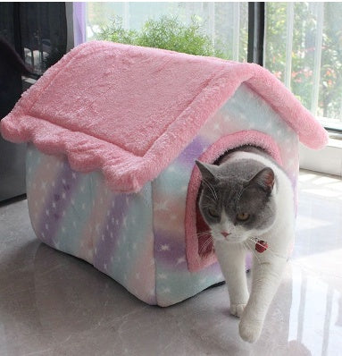 Foldable Pet House Bed Villa Fast Shipping