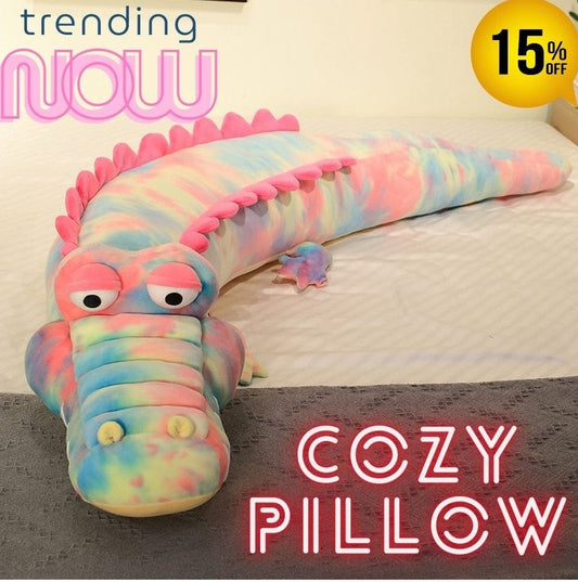 General Crocodile Cuddle Pillow – Adorably Soft & Huggable! Furry Pawz