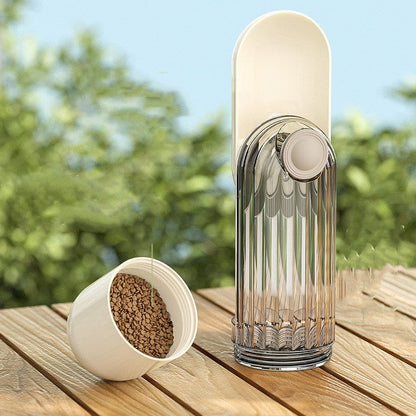 Pet Supplies 2 In 1 Pet Water Cup Segment Design Feeding Pets Products Furry Pawz