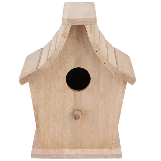 Pet Supplies as picture Wooden Bird House with Stand – Comfortable Breeding Box for Parrots, Budgies & Small Birds – Durable, Moisture-Proof Pet Supplies Furry Pawz