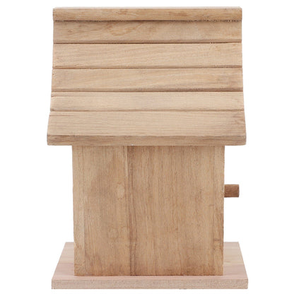 Pet Supplies as picture Wooden Bird House with Stand – Comfortable Breeding Box for Parrots, Budgies & Small Birds – Durable, Moisture-Proof Pet Supplies Furry Pawz