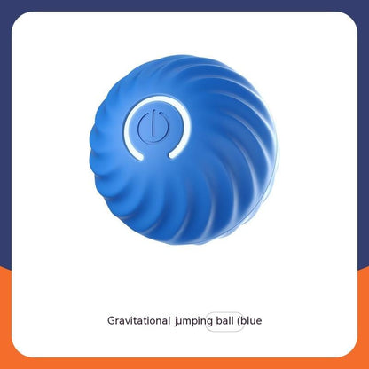 Pet Supplies Blue Jumping Ball Pet Dog Rubber Ball Toys For Dogs Resistance To Bite Dog Chew Toys Puppy Pets Dogs Training Products Furry Pawz