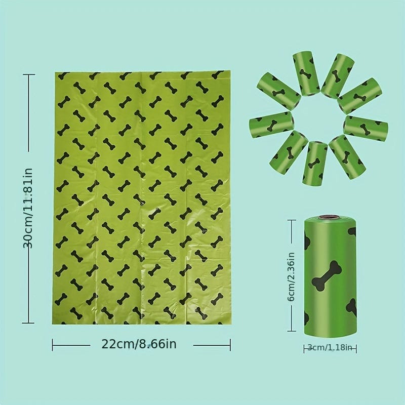 Pet Supplies Environmentally Friendly Biodegradable Pet Litter Bags Furry Pawz
