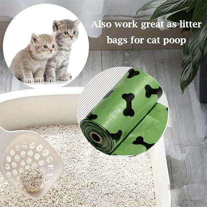 Pet Supplies Environmentally Friendly Biodegradable Pet Litter Bags Furry Pawz