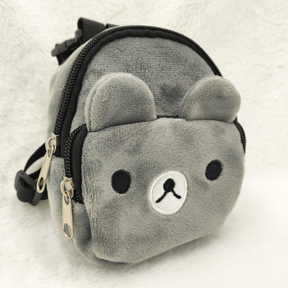 Pet Supplies Grey Pet Backpack Furry Pawz